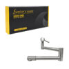 Sanitary Ware Αναδιπλούμενη Βρύση Τοίχου Κουζίνας Inox - Stainless Steel Wall Mounted Folding Kitchen Faucet Sanitary Ware - sukki.gr