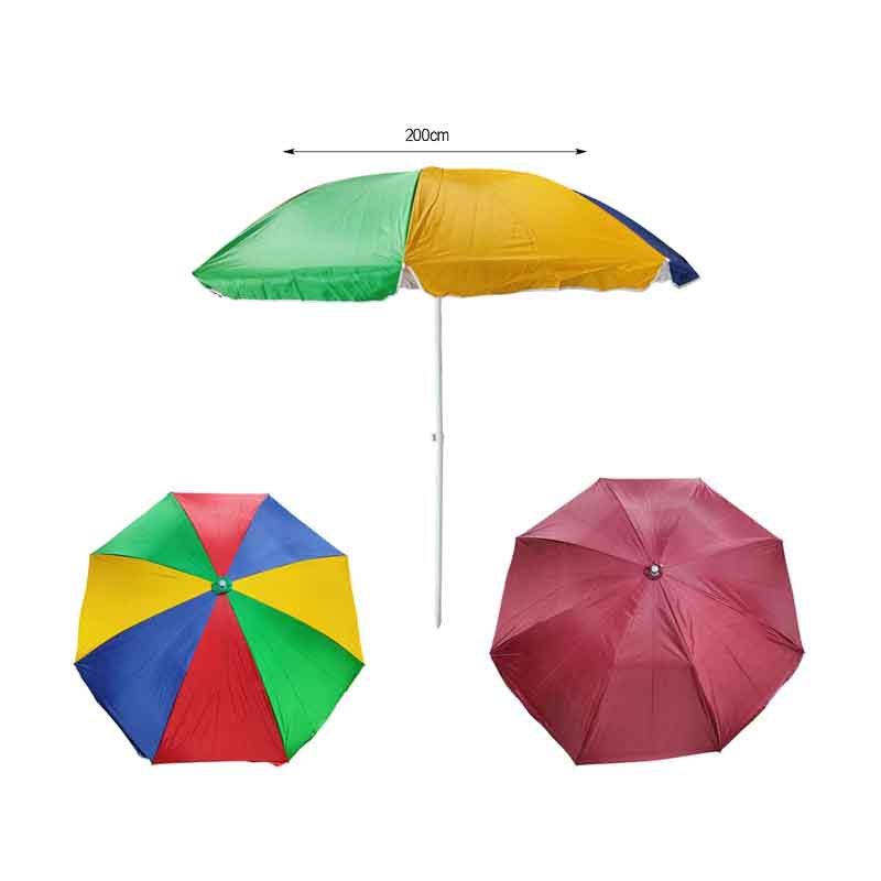 Ομπρέλα Θαλάσσης Στρόγγυλη Φ200cm - Umbrella - Image 4