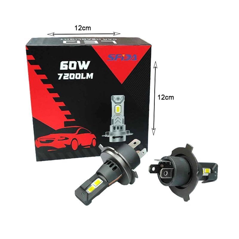 SFIDA Φώτα αυτοκινήτου H4/HB2/9003 V19 60W 7200LM - LED Car Headlight - Image 2