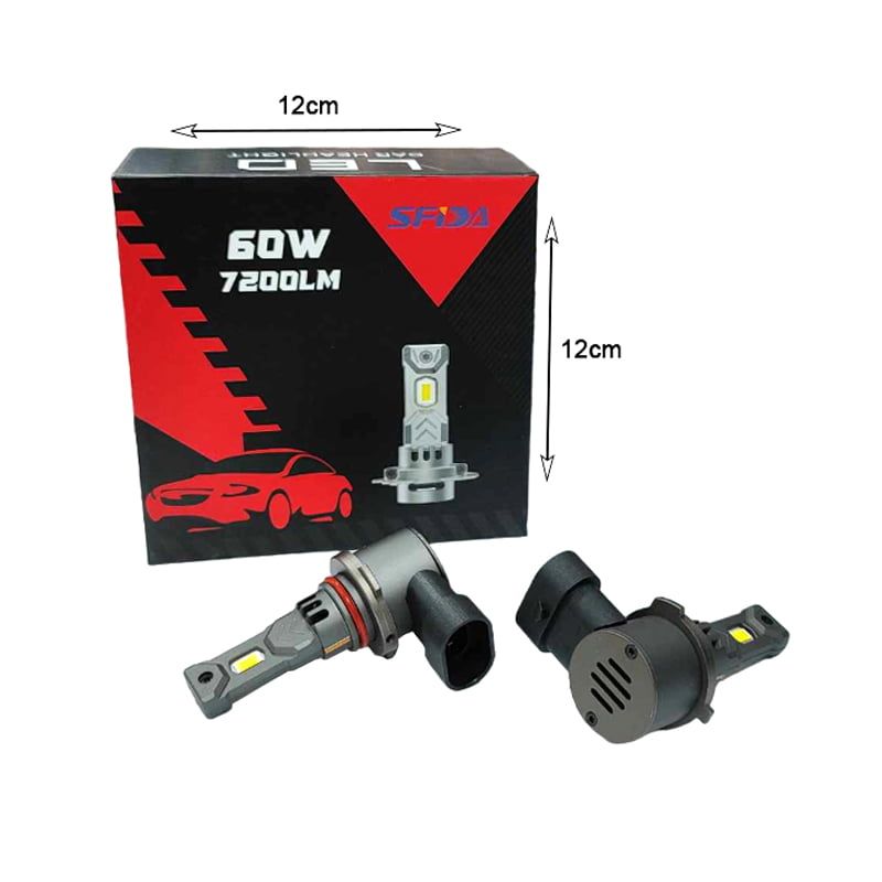 SFIDA Φώτα αυτοκινήτου 9005/HB3 60W 7200LM - LED Car Headlight - Image 2