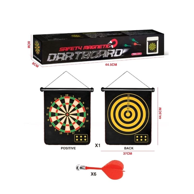 DartBoard Σετ Μαγνητικός Στόχος με βελάκια - Dart Board Safety Magnetic - sukki.gr