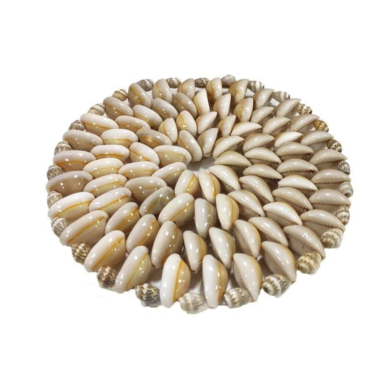 Σουβέρ Διακοσμητικό με Κοχύλια 11cm - Decorative Seashell Coaster - sukki.gr