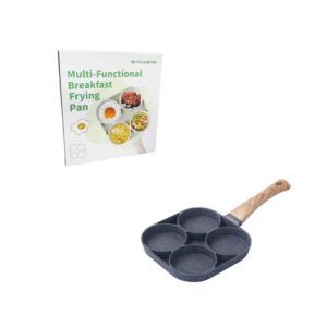 Synamore Τηγάνι Με 4 Θέσεις 17x17cm - Multi-Functional Breakfast Frying Pan - sukki.gr