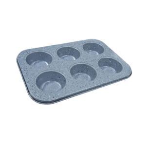 Φόρμα Αντικολλητική για 6 Muffins/Cupcakes - Non-Stick 6-Cup Muffin/Cupcake Pan - sukki.gr