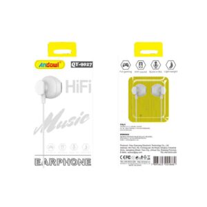 Andowl Ενσύρματα Ακουστικά με AUX 3.5mm QY-9027 - Earphone - sukki.gr