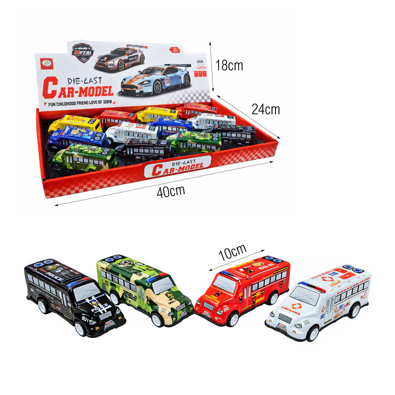 Σετ Παιδικά Οχήματα Διάσωσης 12 Τεμαχίων - Die Cast Car Model Rescue Vehicles Set - Image 3