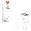 Wisdomup Φορτιστής Ταχείας Φόρτισης 20W USB-C με Καλώδιο USB-C σε Type-C OCD-29T - Fast Charger with USB-C to Type-C Cable - sukki.gr
