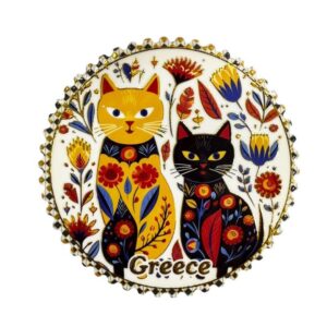Alternative view of Σετ σουβέρ Greece 4τμχ - Coaster set 4pcs