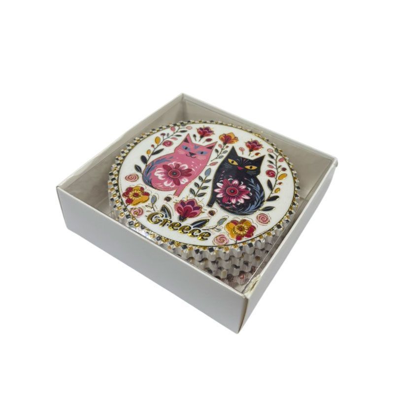 Σετ σουβέρ Greece 4τμχ - Coaster set 4pcs - Image 6