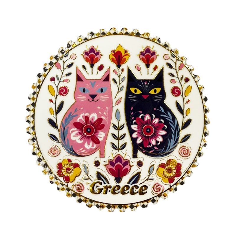 Σετ σουβέρ Greece 4τμχ - Coaster set 4pcs - Image 4