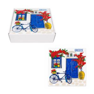 Σετ σουβέρ Greece 4τμχ - Coaster set 4pcs