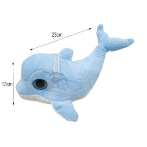 Alternative view of Λούτρινο Δελφίνι με Βεντούζα - Stuffed animal Dolphin