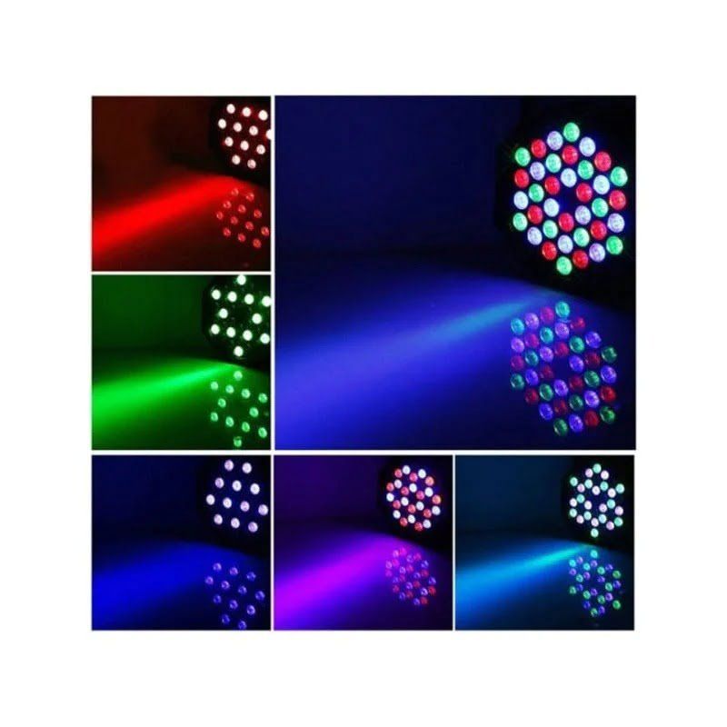 Φωτορυθμικό 36 LED - Mini flat par light stage - Image 6