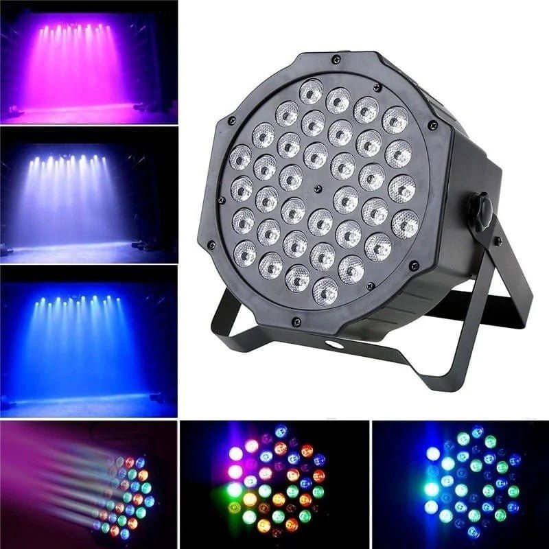 Φωτορυθμικό 36 LED - Mini flat par light stage - Image 7