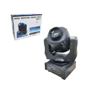 Φωτορυθμικό με περιστρεφόμενη κεφαλή 30W- Mini moving projector 30W - sukki.gr