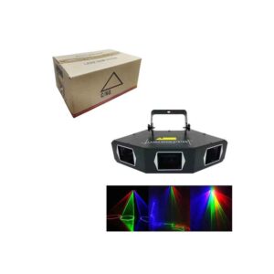 Φωτιστικό Laser Show RGB με 4 Εξόδους Πολυχρωμικό Εφέ για Σκηνή & Πάρτι - RGB Laser Show Light - sukki.gr