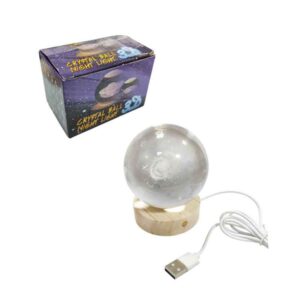 Alternative view of Κρυστάλλινη Μπάλα Φωτιστικό Νυκτός 3D – Crystal Ball Night Light 3D