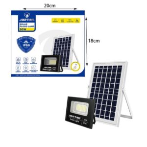 Alternative view of Jortan Ηλιακός Προβολέας Με Τηλεχειριστήριο LED 50W IP66- Solar Flood Lamp