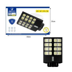 Alternative view of Jortan Led Αδιάβροχο Ηλιακό Φωτιστικό Δρόμου 1600W με Ανιχνευτή Κίνησης Και Τηλεχειριστήριο IP66 - Solar Street Lamp