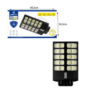 Alternative view of Jortan Led Αδιάβροχο Ηλιακό Φωτιστικό Δρόμου 2000W με Ανιχνευτή Κίνησης Και Τηλεχειριστήριο IP66 - Solar Street Lamp