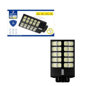 Jortan Led Αδιάβροχο Ηλιακό Φωτιστικό Δρόμου 2000W με Ανιχνευτή Κίνησης Και Τηλεχειριστήριο IP66 - Solar Street Lamp