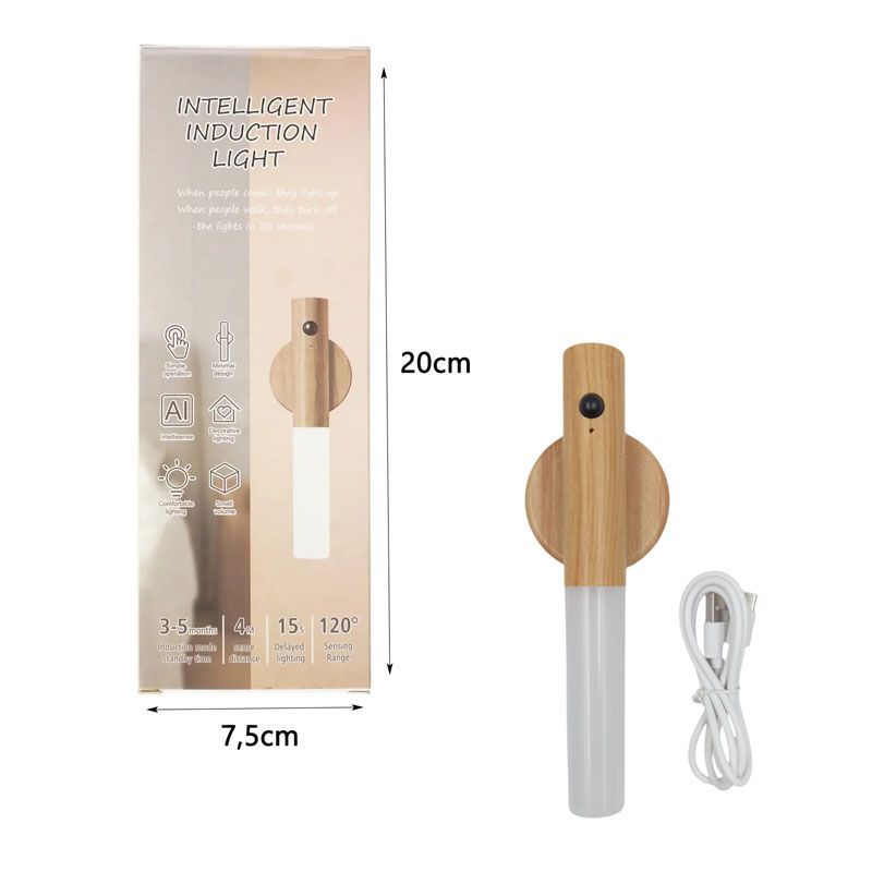 Φωτιστικό LED με Αισθητήρα Κίνησης και Βάση - Intelligent Induction Light - Image 5