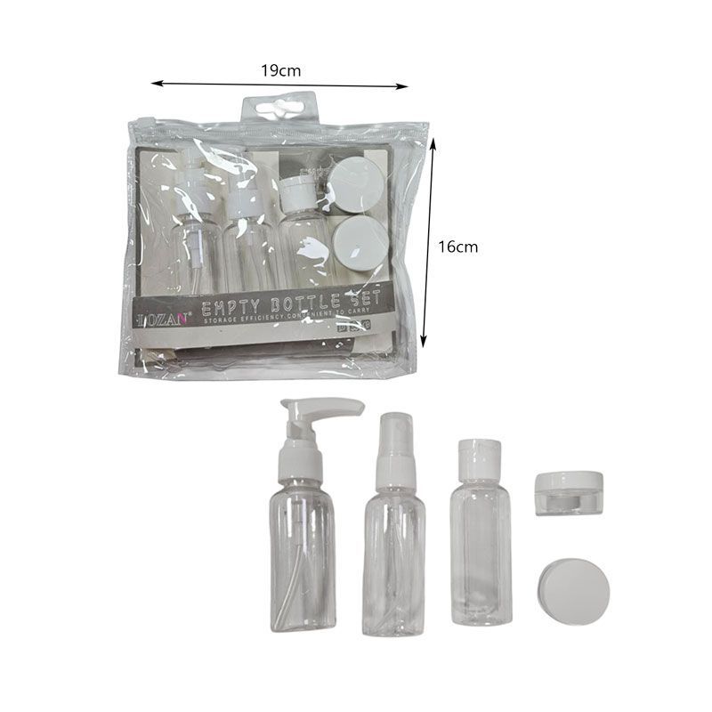 Σετ 5 Άδεια Μπουκαλάκια Ταξιδιού - Empty Bottle Set 5pcs - Image 2