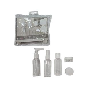 Σετ 5 Άδεια Μπουκαλάκια Ταξιδιού - Empty Bottle Set 5pcs - sukki.gr