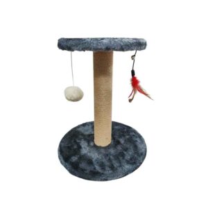 Ξύστρα Γάτας με Κρεμαστά Παιχνίδια 36cm - Cat Scratching Post with Hanging Toys - sukki.gr