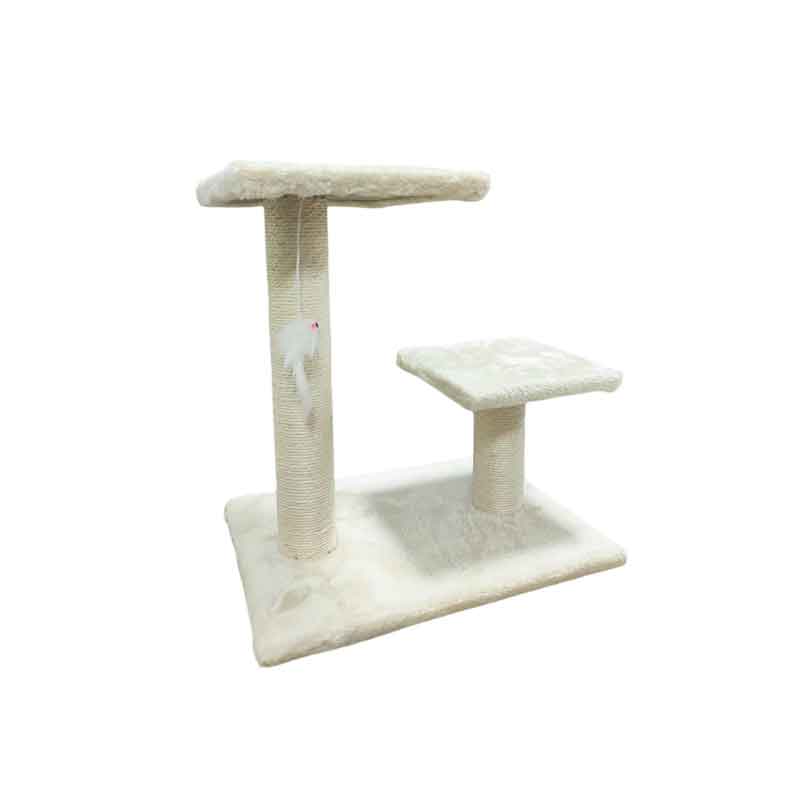 Γατόδεντρο Ονυχοδρόμιο Γάτας με 2 Επίπεδα- Cat Climbing Toy Three - sukki.gr