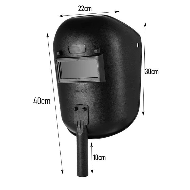 Μάσκα Συγκόλλησης με Χειρολαβή - Welding Mask with Handle - Image 2