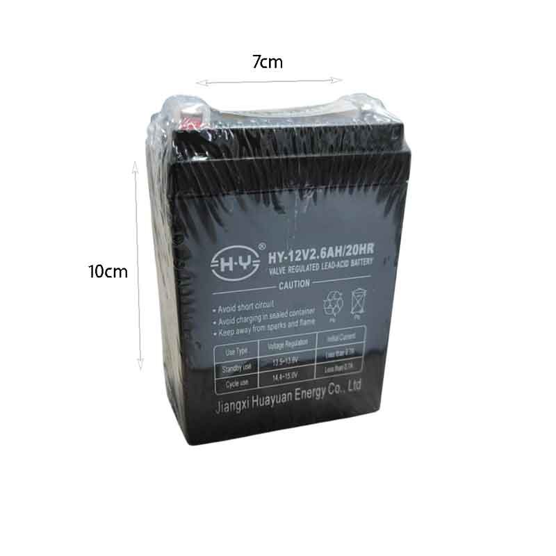 Μπαταρία Μολύβδου 12V 2.6Ah - Lead Acid Battery 12V 2.6Ah - Image 2