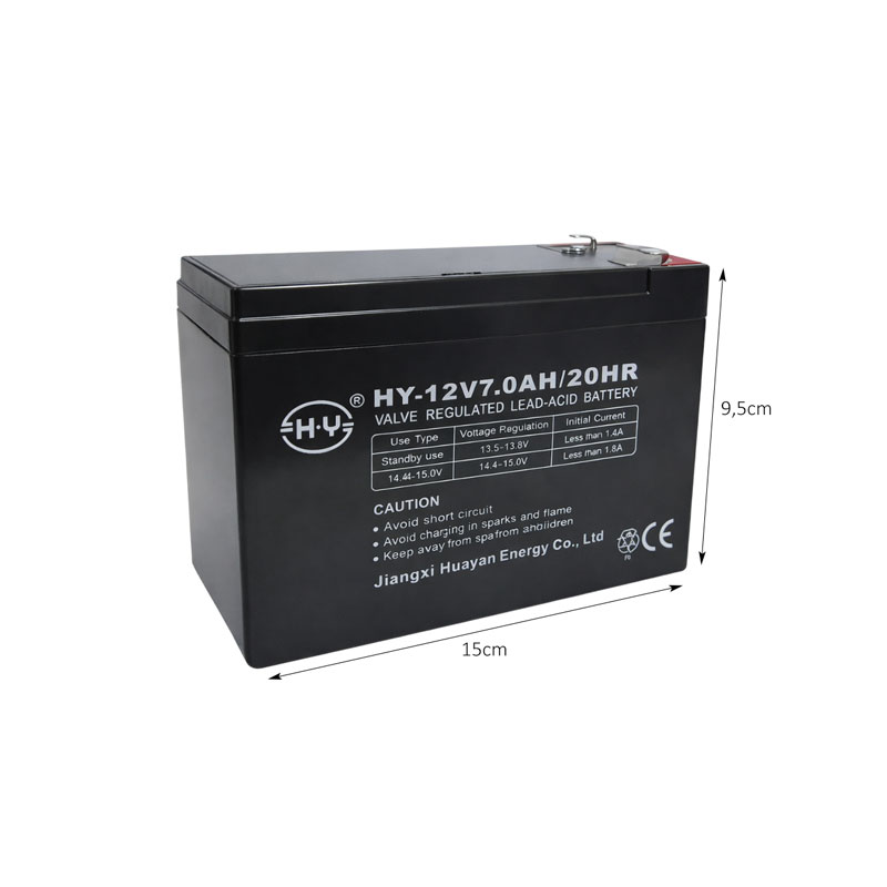 Μπαταρία Μολύβδου Κλειστού Τύπου 12V 7Ah - 12V 7Ah Sealed Lead Acid Battery - Image 2