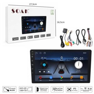 Alternative view of SOAK Οθόνη Αυτοκινήτου 9" Android με Ασύρματο CarPlay & Android Auto - Car Stereo