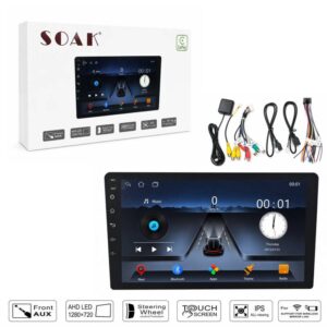 SOAK Οθόνη Αυτοκινήτου 9" Android με Ασύρματο CarPlay & Android Auto - Car Stereo