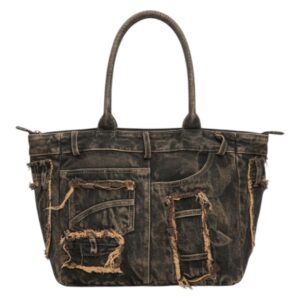 Τσάντα ώμου J2512 – Μαύρο BAG TO BAG - sukki.gr