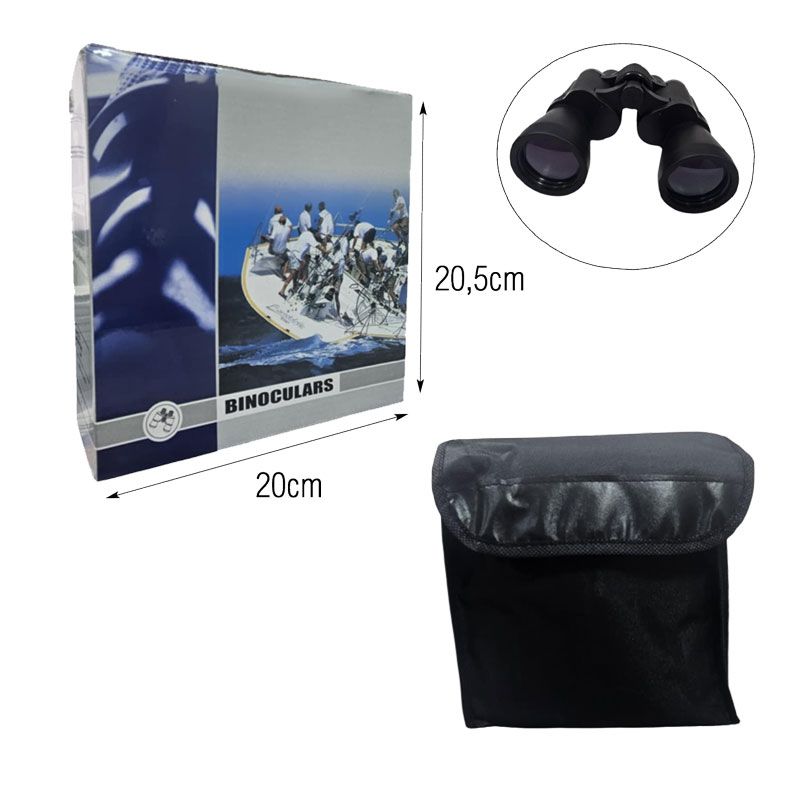 Κιάλια Υψηλής Ευκρίνειας με Θήκη 20x50 168mm/1000mm- High Definition Binoculars - Image 3