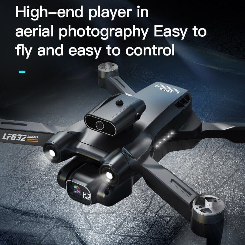 LF632 Drone 5G με 4K Κάμερα και Χειριστήριο Συμβατό με Smartphone CZ11- 360 Obstacle Avoid Brushless Drone 5G Loss Prevention - Image 6