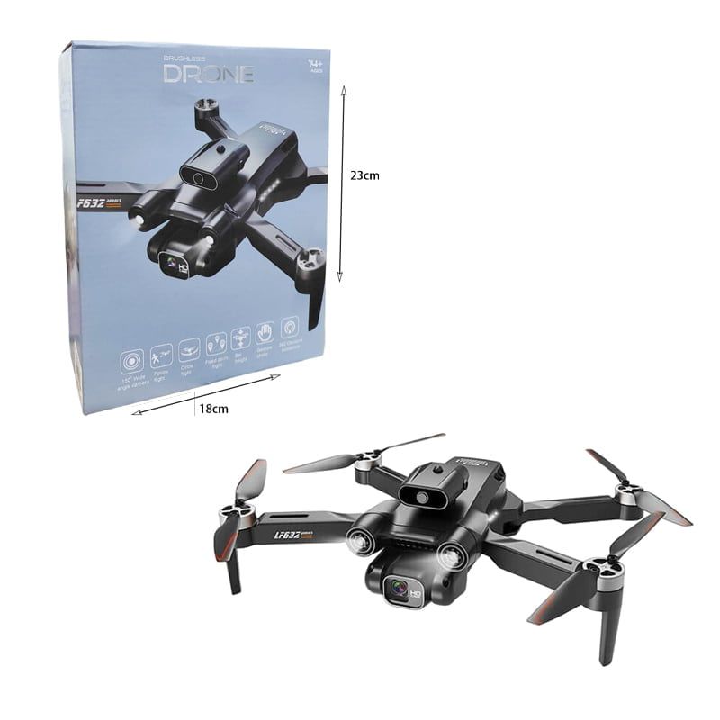 LF632 Drone 5G με 4K Κάμερα και Χειριστήριο Συμβατό με Smartphone CZ11- 360 Obstacle Avoid Brushless Drone 5G Loss Prevention - Image 4