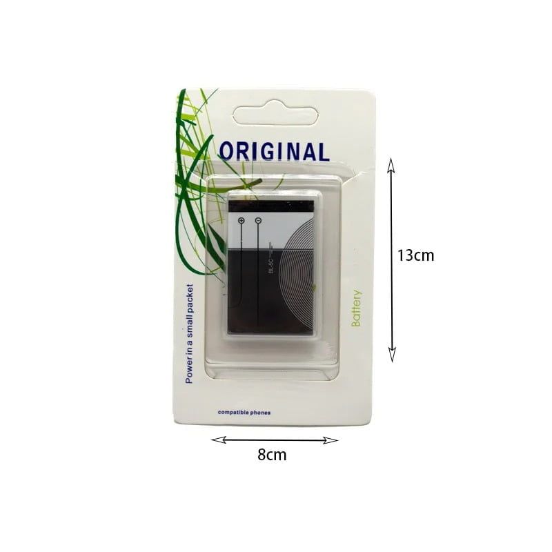 BL-5C Συμβατή Μπαταρία Αντικατάστασης 1020mAh - Original battery - Image 4