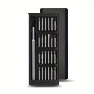 Fineplay Σετ Κατσαβιδιών Ακριβείας 25 σε 1 με 24 Ανταλλακτικές Μαγνητικές Μύτες FP-P241 - 24IN1 Precision Screwdriver Set - sukki.gr
