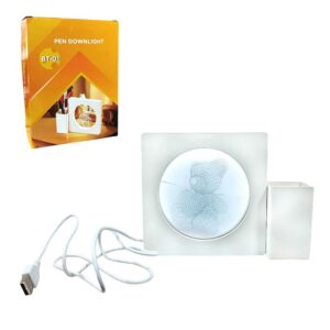 Φωτιστικό γραφείου μολυβοθήκη με USB BT-01 - Acrylic pen downlight - sukki.gr