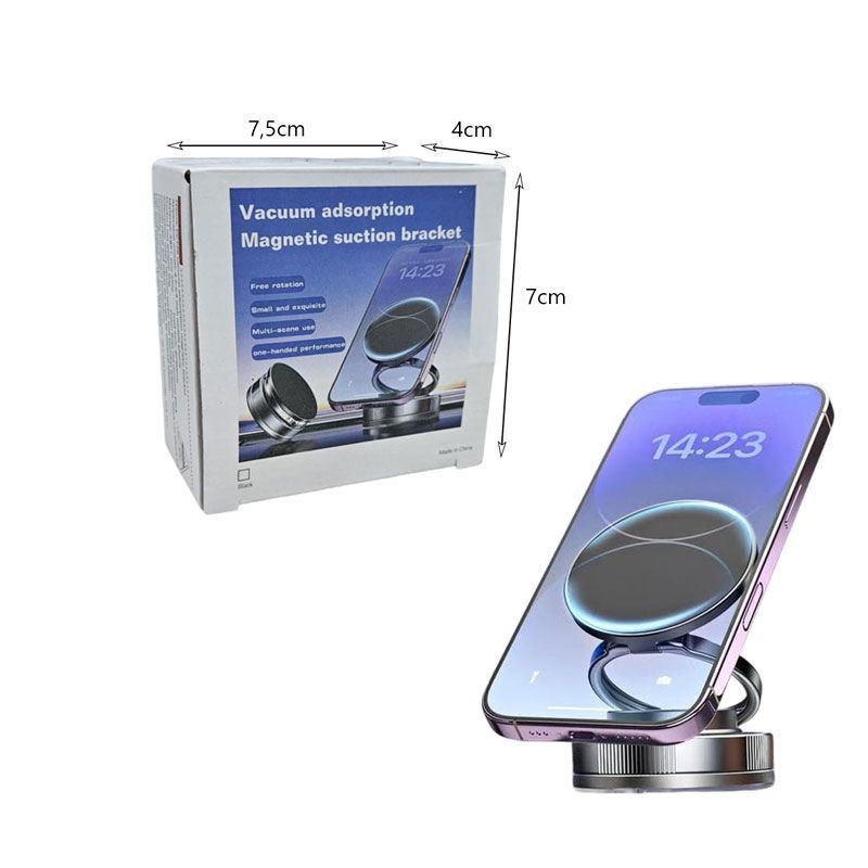 Μαγνητική Βάση Κινητού με Κενό Αέρος - Vacuum Adsorption Magnetic Suction Bracket - Image 4