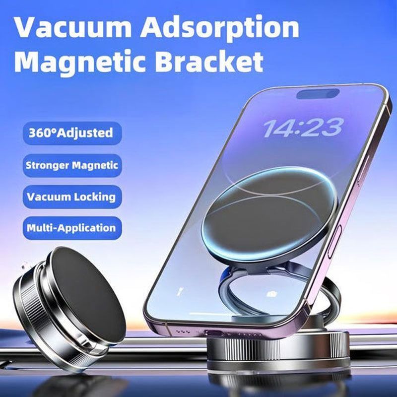 Μαγνητική Βάση Κινητού με Κενό Αέρος - Vacuum Adsorption Magnetic Suction Bracket - Image 2