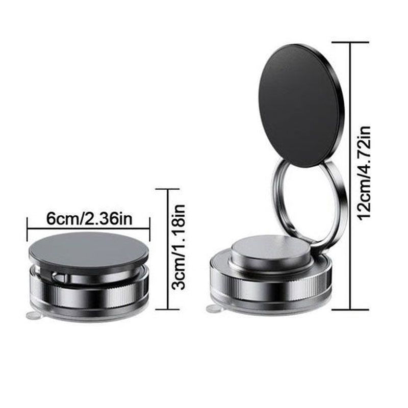 Μαγνητική Βάση Κινητού με Κενό Αέρος - Vacuum Adsorption Magnetic Suction Bracket - Image 3