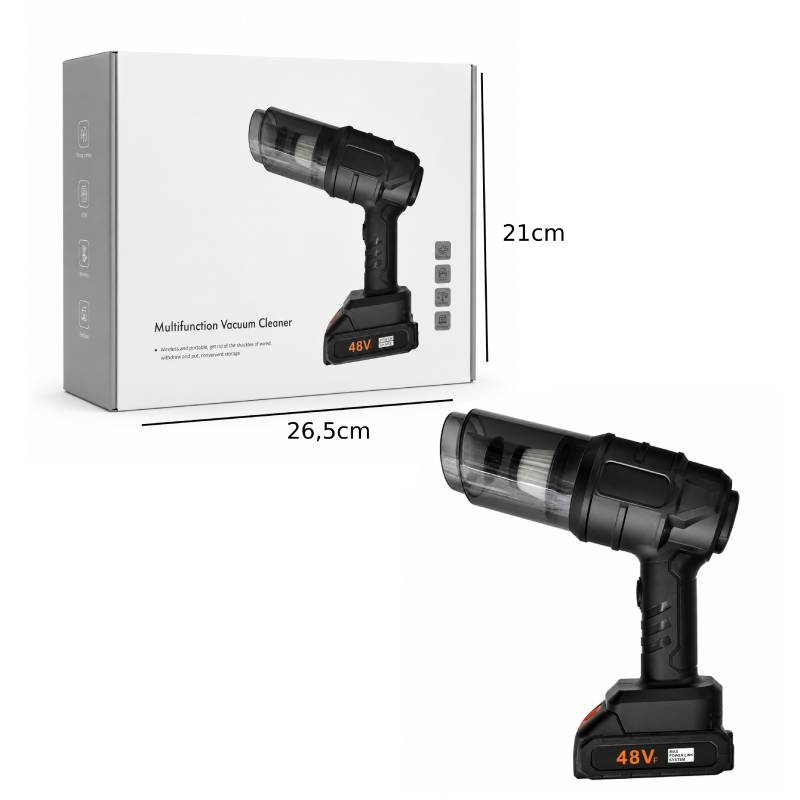 Ασύρματη Ηλεκτρική Σκούπα Χειρός – Cordless Multifunction Vacuum Cleaner - Image 5