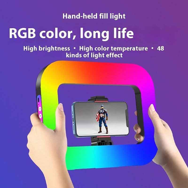 RGB Φωτιστικό για Κινητό και Κάμερα YM200 - RGB Video Light - Image 2