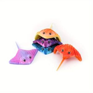 Alternative view of Πλαστικό Παιχνίδι Χειρός Σαλάχι 17cm - Plastic Stingray Toy