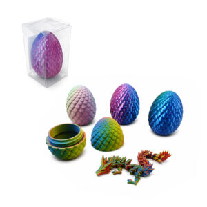 Αυγό Δράκου 3D Printed με Κρυφή Φιγούρα - 3D Printed Dragon Egg with Hidden Figure - sukki.gr