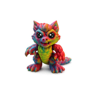 Alternative view of Φιγούρα Δράκος 3D Printed Συλλεκτική - 3D Printed Dragon Collectible Figure